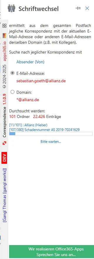 products/gwcorrespondence/screenshots/03-Suche (E-Mail-Adresse).webp